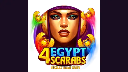 4 Egypt Scarabs: Hold and Win game artwork