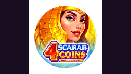 4 Scarab Coins: Hold and Win game artwork