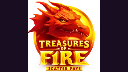 Treasures of Fire: Scatter Pays game artwork