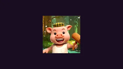 THREE LITTLE PIGS game artwork