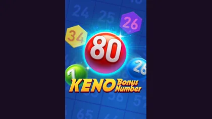 Keno Bonus Number game artwork